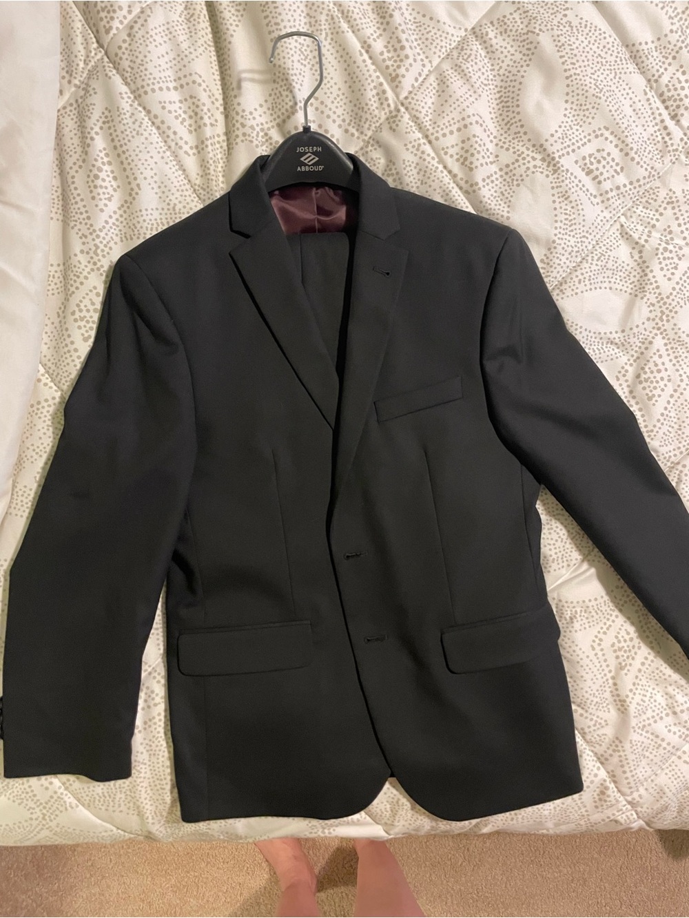 Black Kids Blazer Jacket - Classic Tailored Style